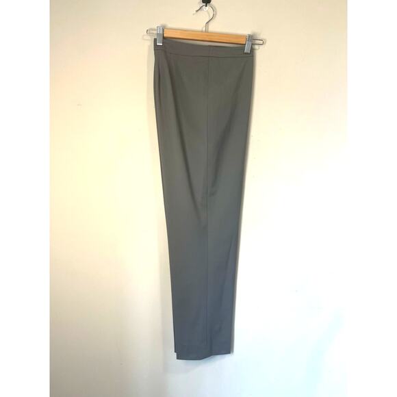 La Fayette 148 New York Bleecker Pant in Grey Side Zippered Closure Light sz. 10 - Picture 3 of 6